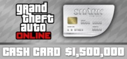 그랜드 테프트 오토 온라인: 그레이트 화이트 샤크 현금 카드(GTA V)  - 
