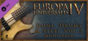 ヨーロッパ・ユニバーサリス4 Guns, Drums and Steel Volume 2ミュージックパック